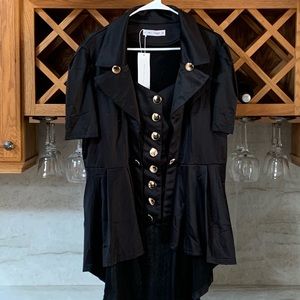 Rosegal Military Style Top